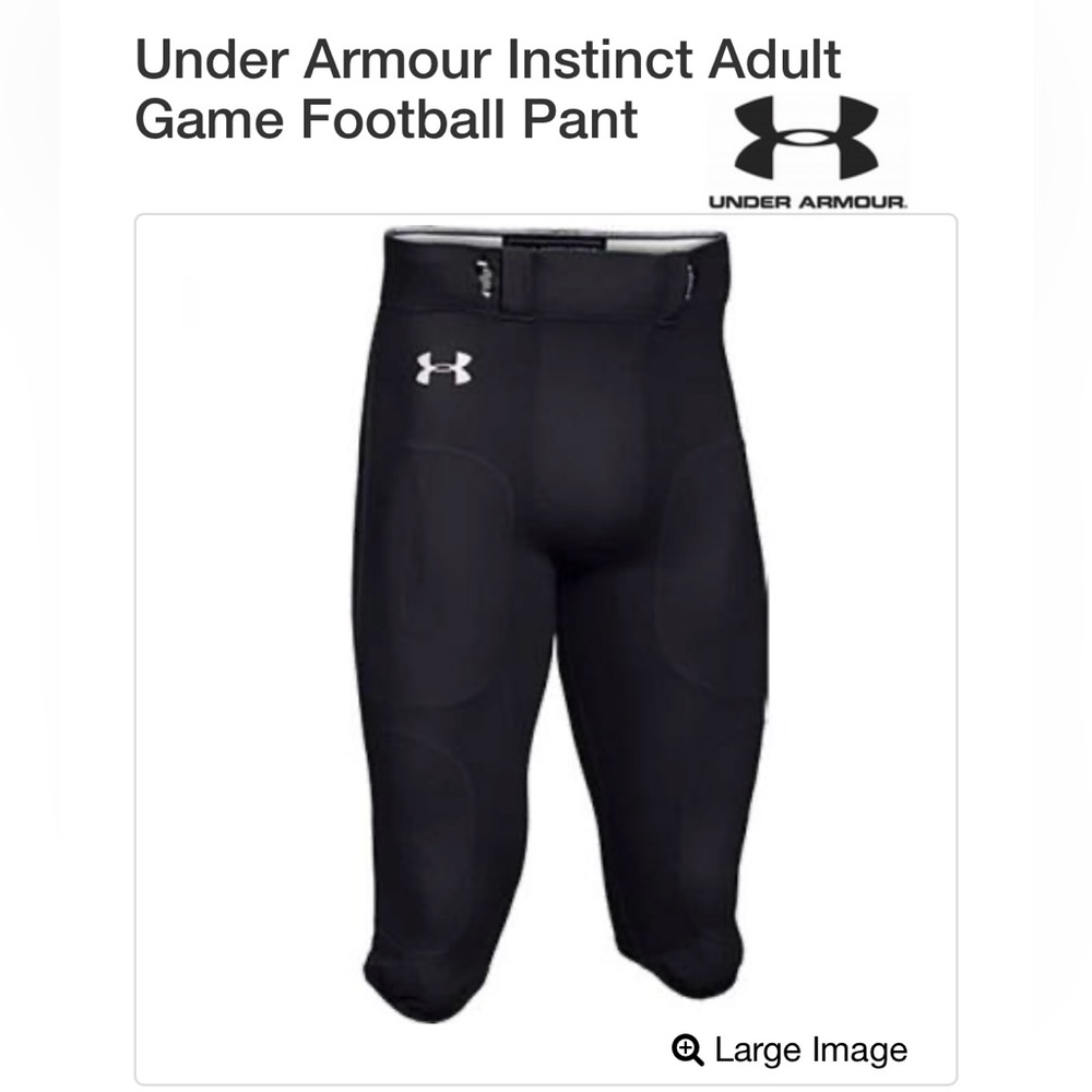 Under Armour football pant. Size Medium (runs small)